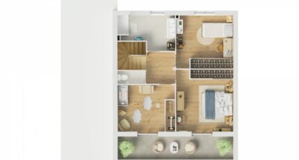 Cubik 114 Sud  - Maisons Bruno Petit GHPA
