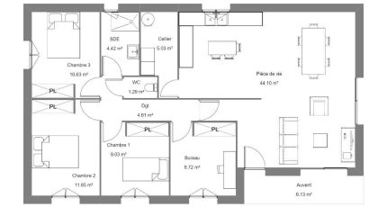 LEMAS 60%  - Maisons Bruno Petit GHPA
