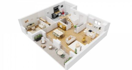Cubik 114 Sud  - Maisons Bruno Petit GHPA