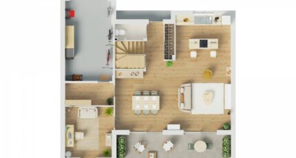 Cubik 114 Sud  - Maisons Bruno Petit GHPA