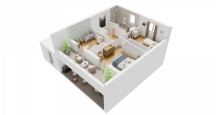 Cubik 114 Sud  - Maisons Bruno Petit GHPA