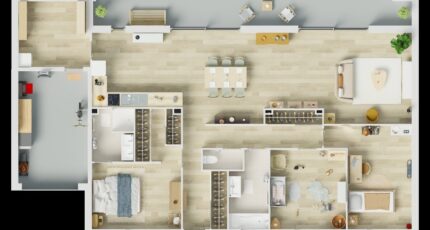 Loft 120 Sud  - Maisons Bruno Petit GHPA