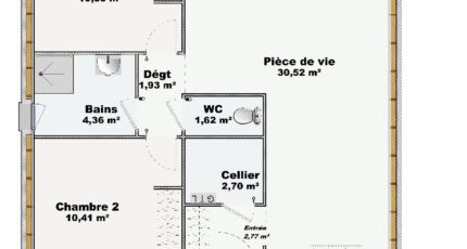Epure 65 Sud  - Maisons Bruno Petit GHPA