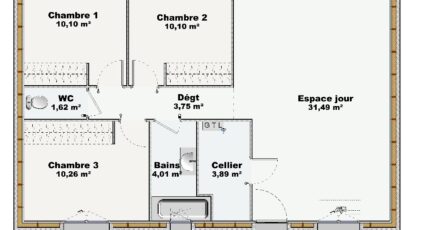 Origin 75 Sud  - Maisons Bruno Petit GHPA
