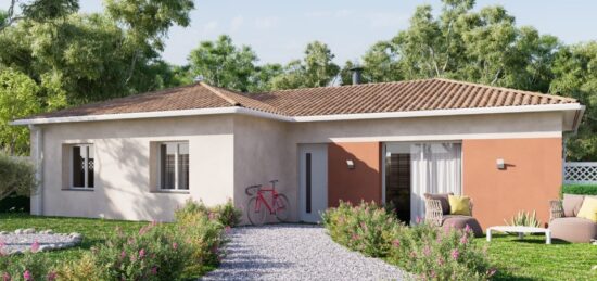 Maison neuve à Bénac, Occitanie